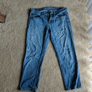 American Eagle boyfriend cut capris